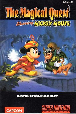Magical Quest starring Mickey Mouse [MANUAL ONLY]